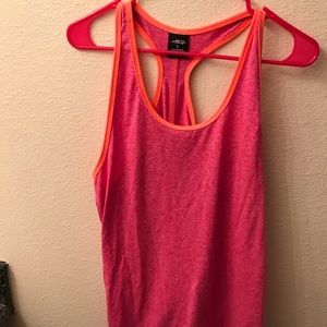 Pink and orange tank top